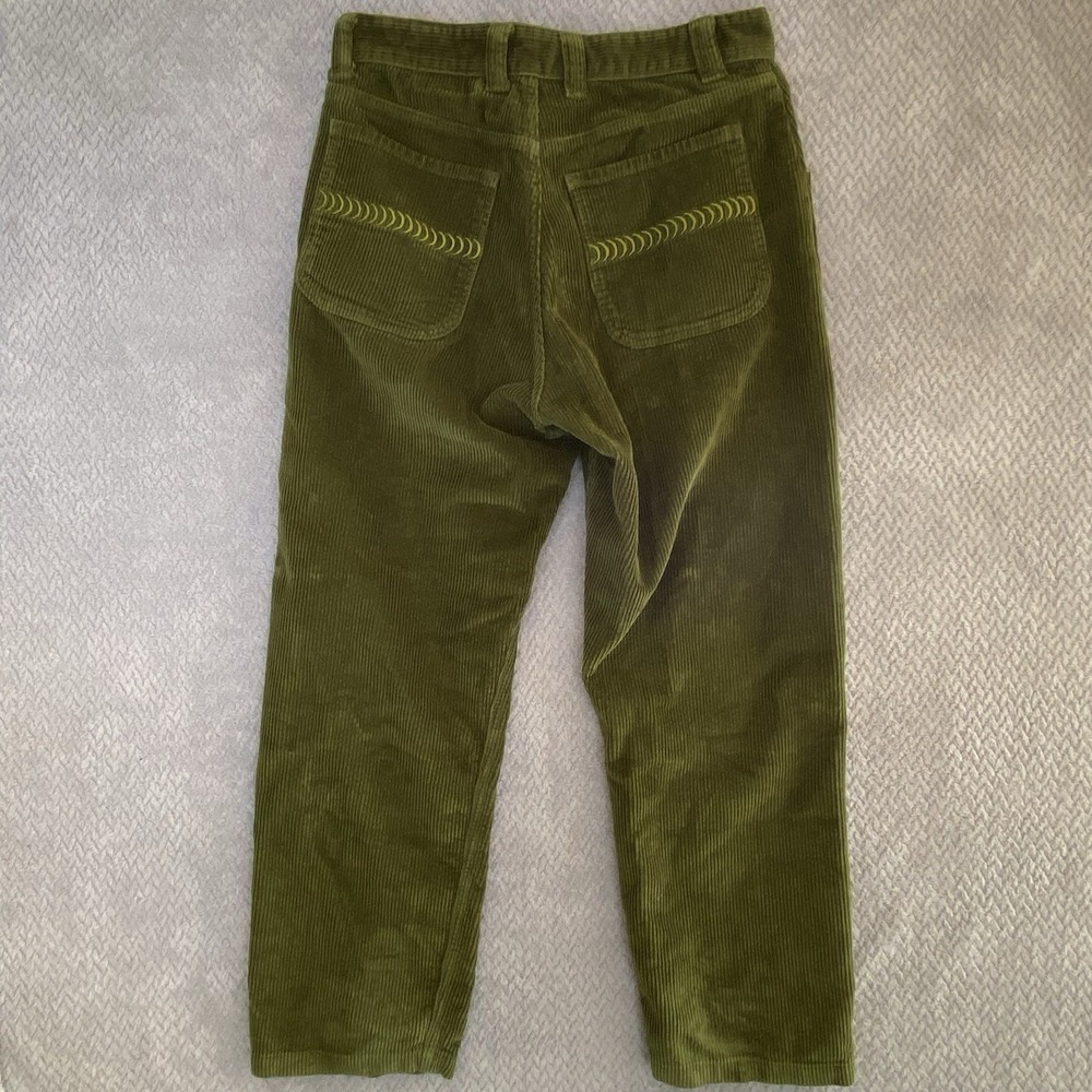 Spitfire Wheels Bighead Corduroy Pants Mens Sz Small 31 X 28 Olive Green - Picture 3 of 13